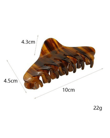 Oversized Tortoiseshell Butterfly Hair Claw Clip